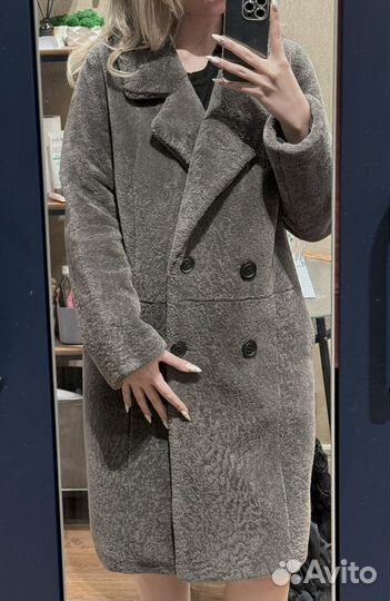 Шуба из овчины Снежная Королева