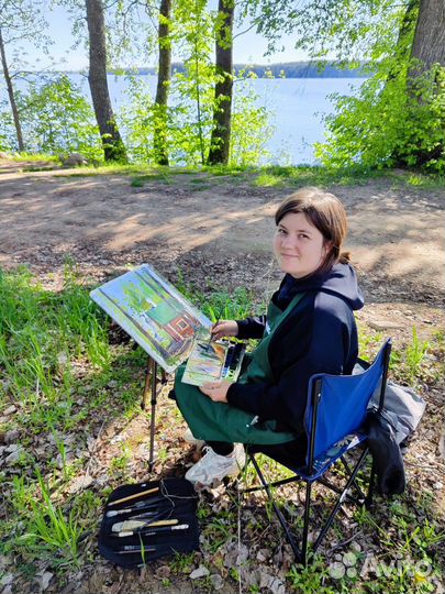 Уроки рисования для взрослых (пленэр)