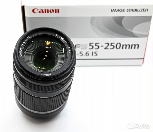 Объектив Canon EF-S 55-250mm f/4-5.6 IS (new)