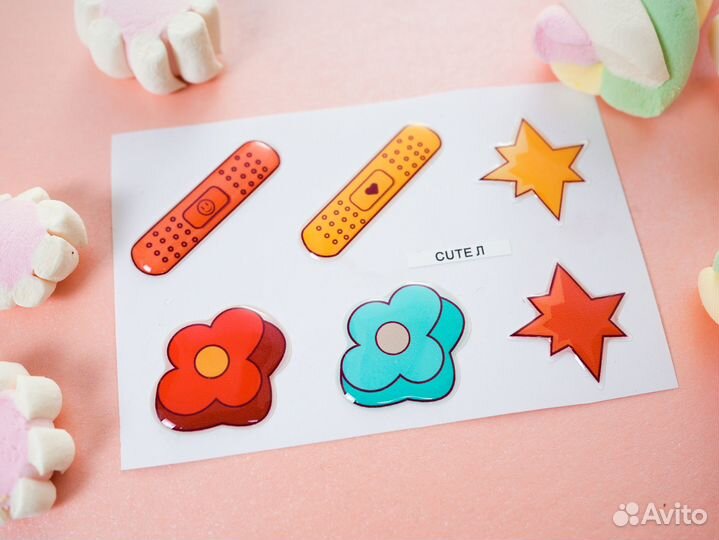 3d стикеры для телефона микс оптом