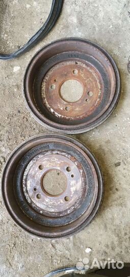 Киа Рио 2 тормозной барабан