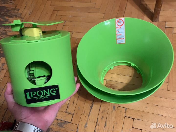 Робот для настольного тенниса на аккумуляторе