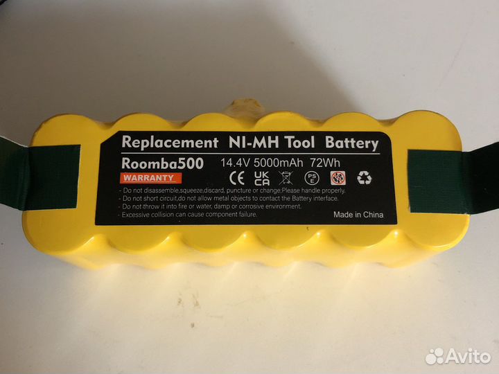 Аккумулятор iRobot roomba робот пылесос