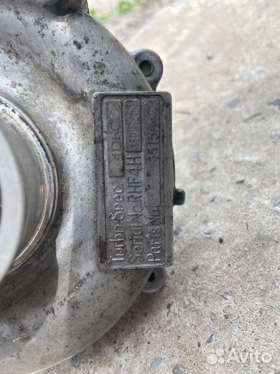 Турбина mitsubishi l200