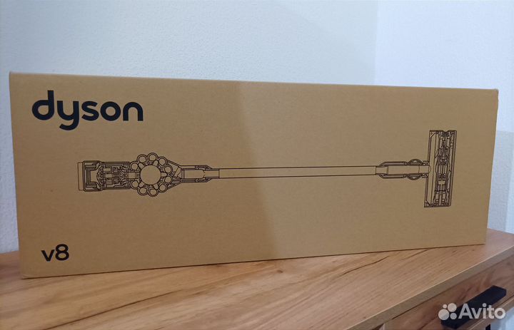 Пылесос Dyson V8 Fluffy Extra Оригинал Новый Чек