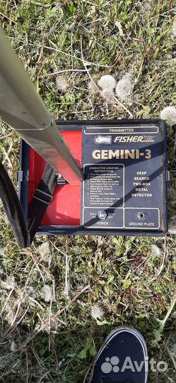 Металлоискатель Fisher gemini 3