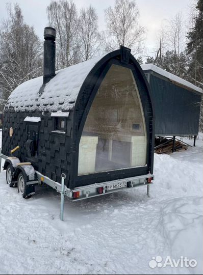 Баня на колесах продажа