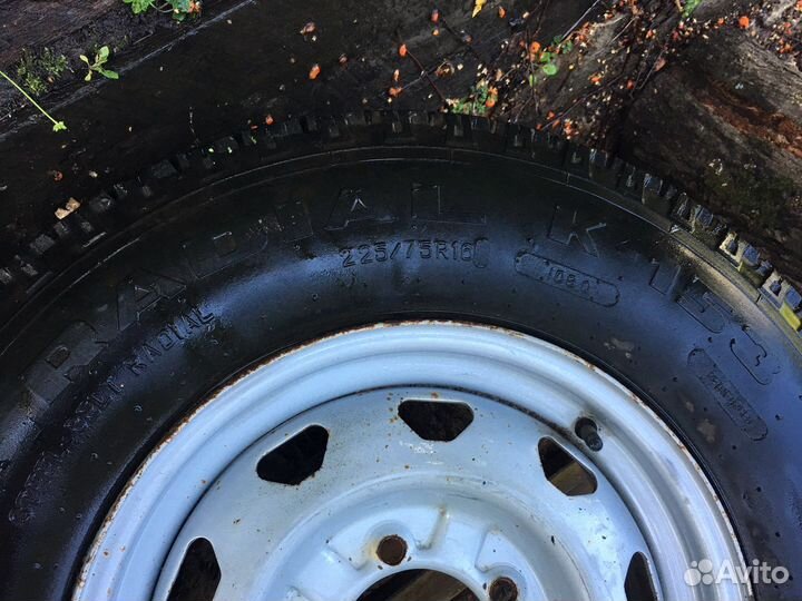 R16 КШЗ К-153 225/75, PCD 5x139.7 DIA 108