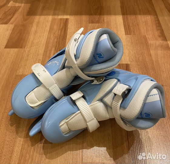 Коньки раздвижные nordway 30-33