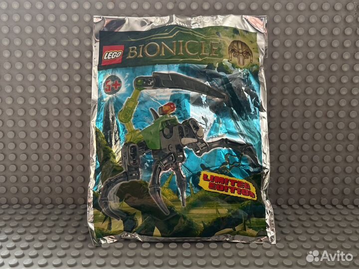 Lego bionicle полибэг лимитированое издание