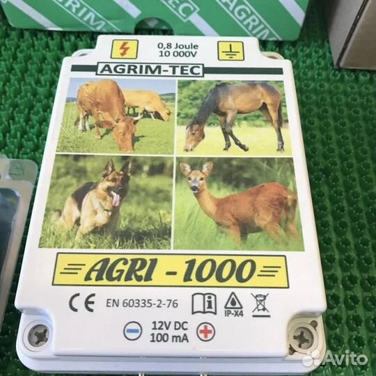 Электропастух agri 1000 / 0,8 Дж / 0,6 Дж / 8 км