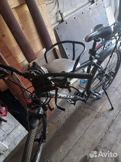 Детское велосипедное кресло на раму