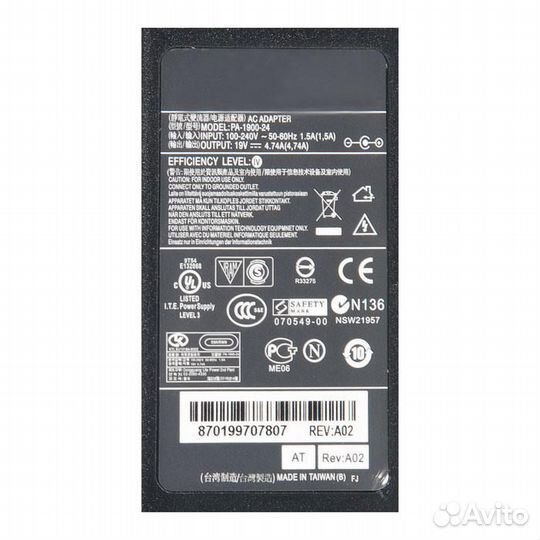 Блок питания (зарядка) для ноутбука Asus K40, K50