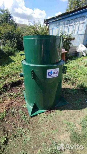 Септик из бетонных колец