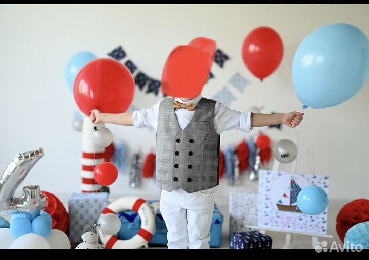 Жилет с рубашкой и бабочкой 104 некст