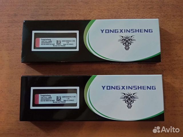 RAM ddr3 16 gb (8x2) новая