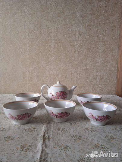 Чайный набор с пиалами