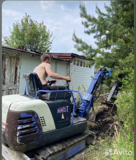 Услуги мини экскаватора