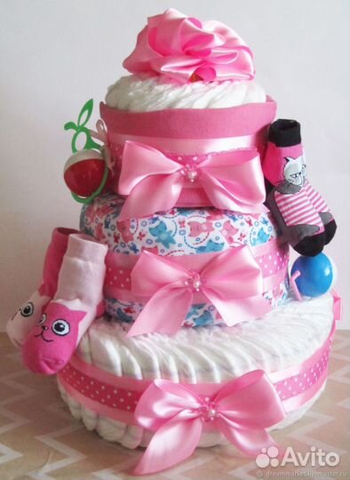 Торт из памперсов