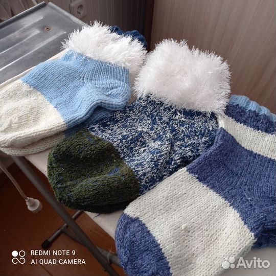 Шерстяные носки