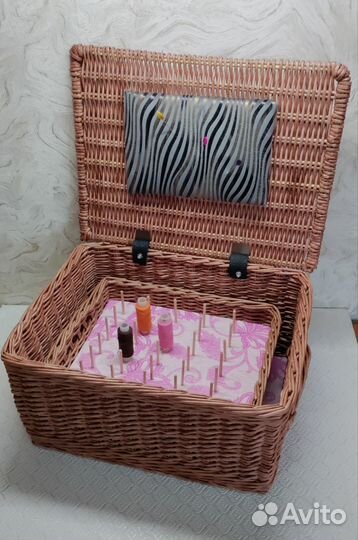 Короб для швейных принадлежностей.под заказ