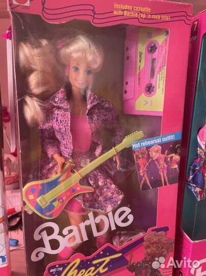 Barbie AND THE Beat с аудиокасетой новая в коробке