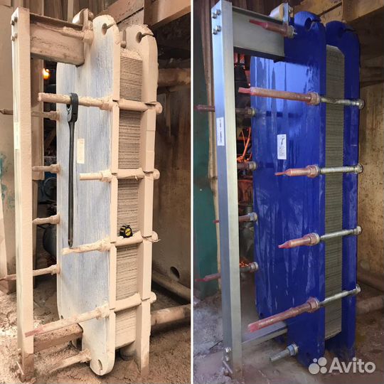 Промывка, ремонт пластинчатых теплообменников