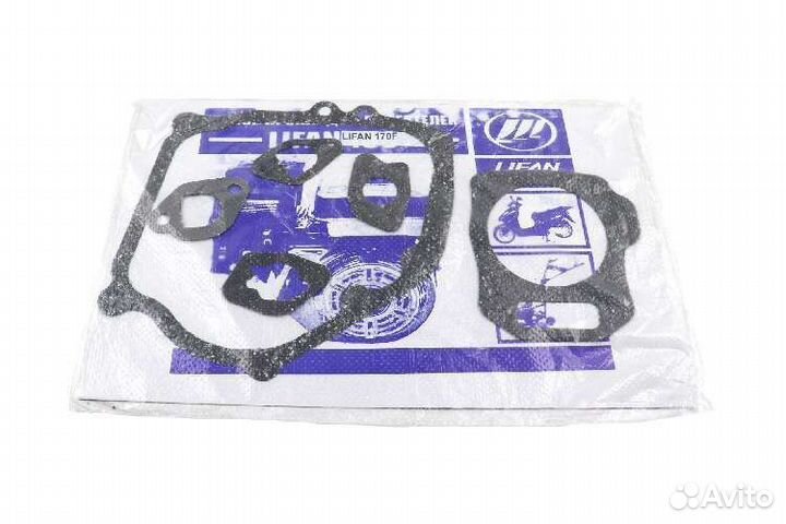 Набор прокладок двигателя Lifan170 паронит 6шт Рос