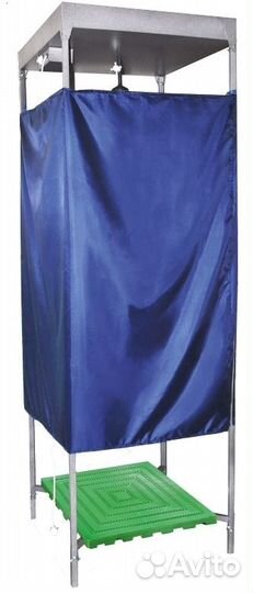 Душ дачный с подогревом объем бака 128 л