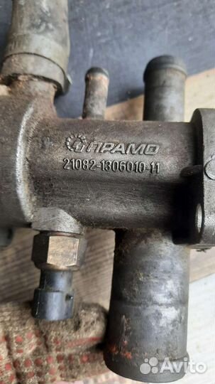 Термостат ваз в сборе с корпусом