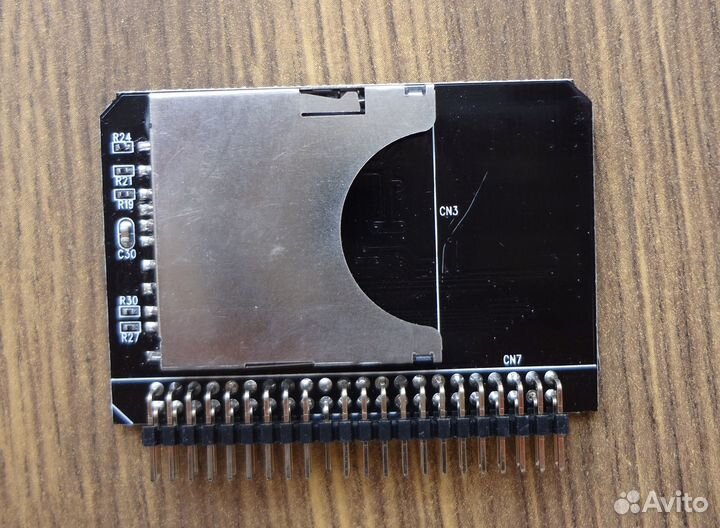 Адаптер переходник SD карта в SATA IDE 44pin новый