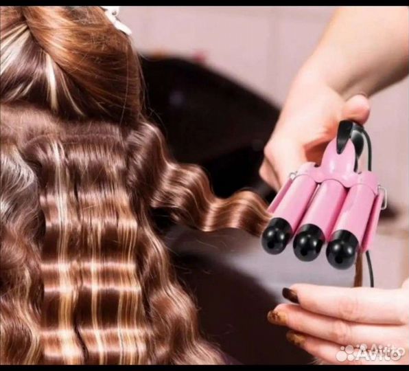 Стайлер/Тройная плойка/щипцы Youtech Jaempress