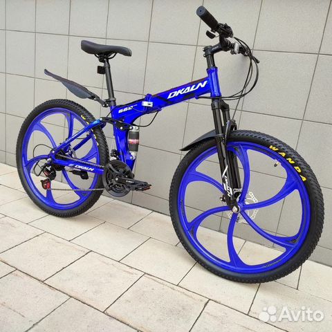 Велосипед на литых дисках.(Магазин)