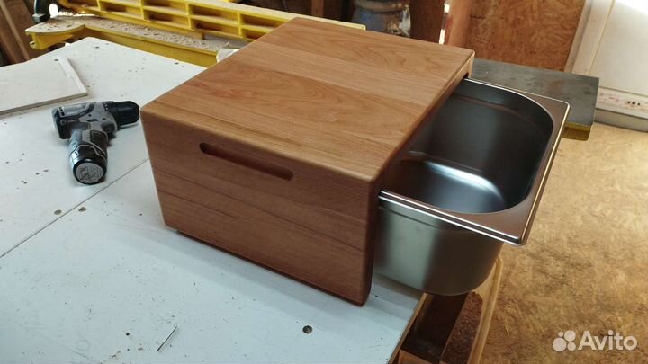 Разделочная доска с большой гастроёмкостью