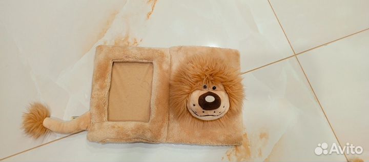 Плюшевая рамка для фото