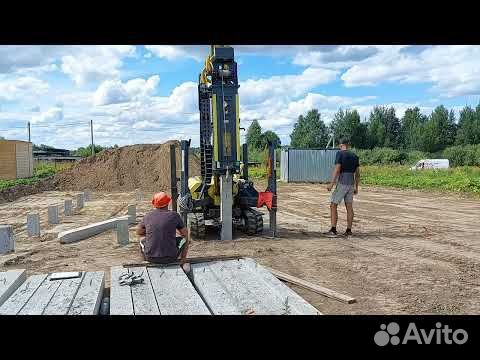 Забивные ЖБ сваи купить в Иркутске с установкой под ключ