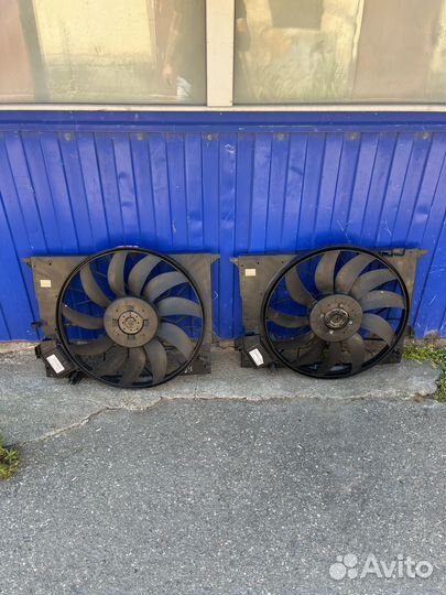 Вентилятор охлаждения Mercedes benz w220 w211