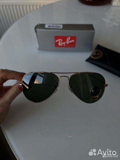 Очки Ray Ban aviator новые оригинал
