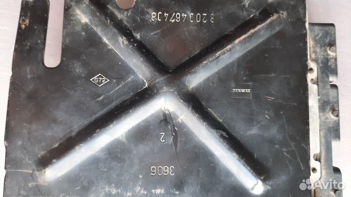 Блок управления двигателем Renault Megant RS