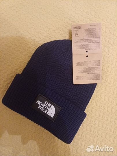 Шапка the north face синяя #16