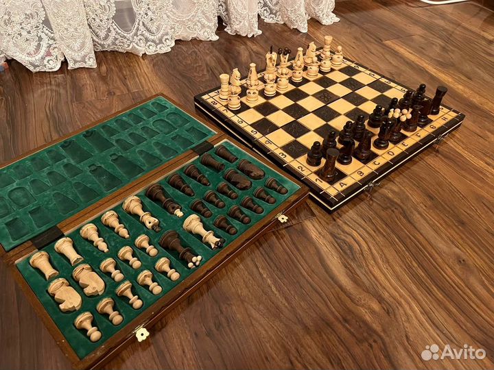 Шахматы деревянные польские