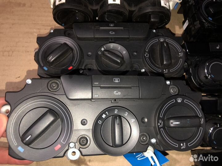 Блок управления отопителем Skoda