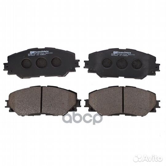 SM-BPJ025 speedmate Колодки toyota (corolla X