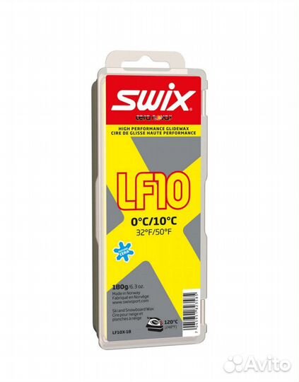 Парафин для лыж и сноубордов Swix LF10, BP88, BP99