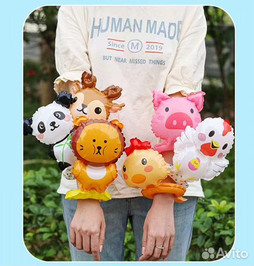 Шарики-браслеты. Воздушные шарики-зверушки