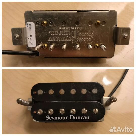 Seymour Duncan sh4, sh2n, Dimarzio dp161, EMG 81
