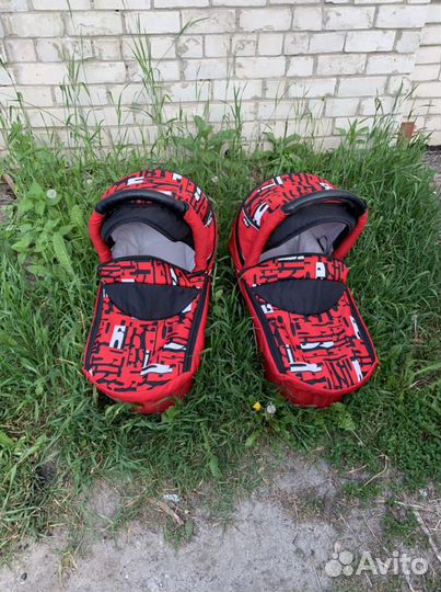 Коляска 2 в одном для 2 детей