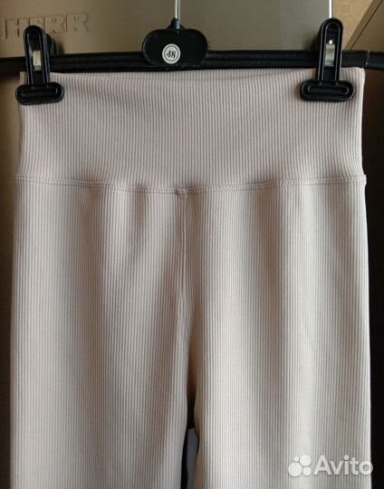 Леггинсы в рубчик 44-46