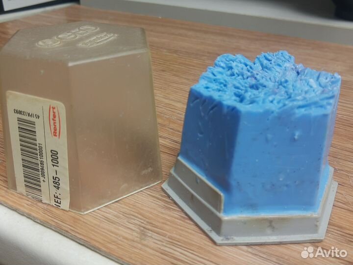 Воск фрезерный Geo синий непрозрачный 75 г renfert