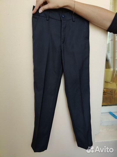 Школьный костюм для мальчика 134 синий